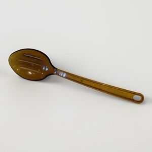 Ultratemp Slotted Spoon 2115 Robinson Knife Co Vintage Kitchen Utensils Amber